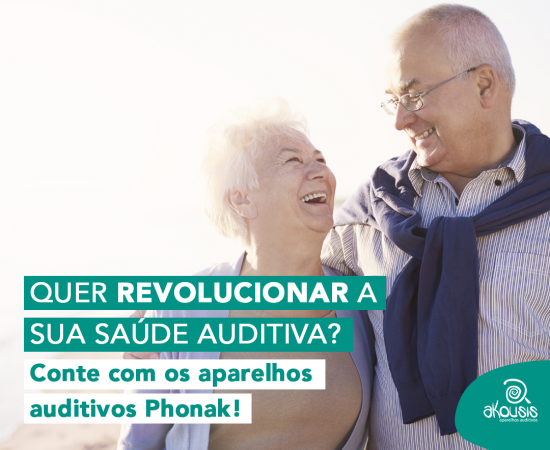 Quer revolucionar a sua saúde auditiva? Conte com os aparelhos auditivos Phonak!